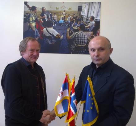 The signing of a Cooperation protocol, TUTTI Foundation Norway-Serbia and Diaspora group
